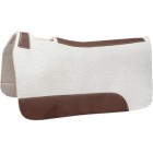 Mustang Blue Horse Wool Felt pad 32 x 31"